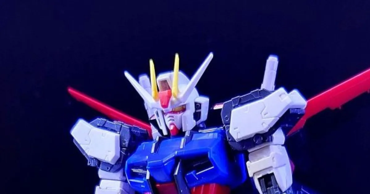 RGエールストライクガンダム製作①：初心者同然のリハビリ製作開始【ガンプラ復帰】