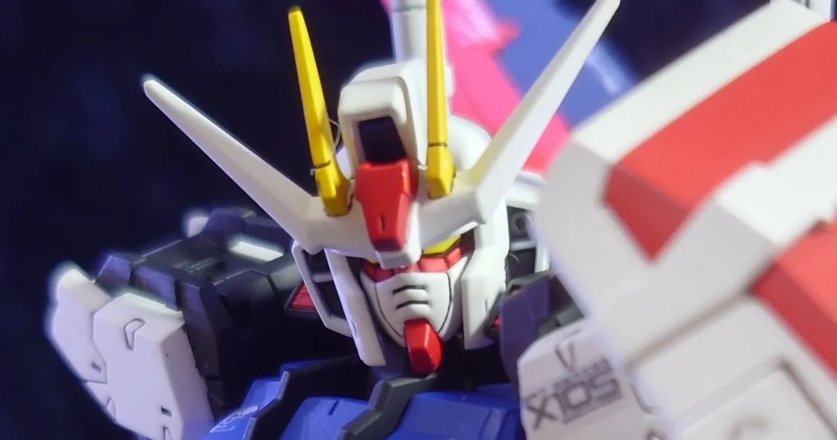 RGエールストライクガンダム製作③：20年ぶりのガンプラ復帰作完成！