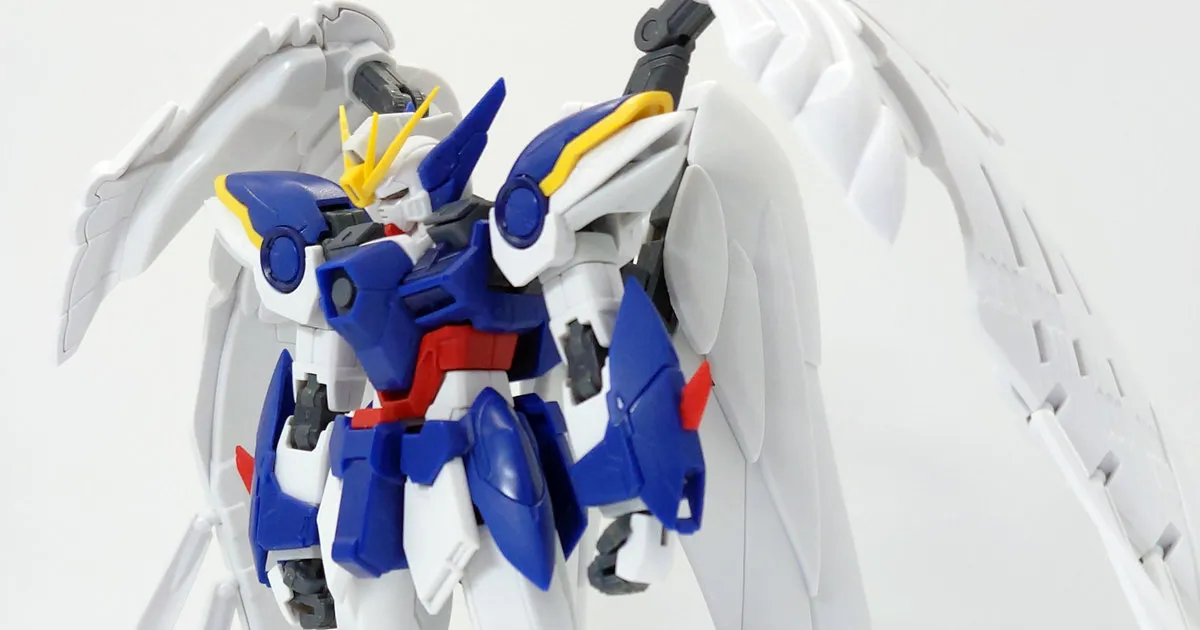 RGウイングガンダムゼロEW製作①：スノーホワイトプレリュードって何？