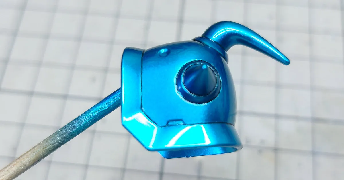 HGUCグフカスタム製作②：初めてのキャンディ塗装～完成まで